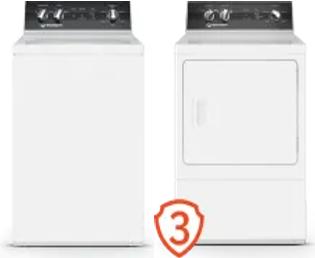 Side by Side Washer & Dryer Set